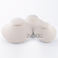 RX008-FANXIfactorycustomlogojewelrynecklacedisplaystandbust-1