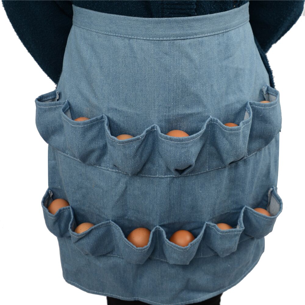 Egg Gathering and Collecting Apron Kitchen Egg Apron for Men and