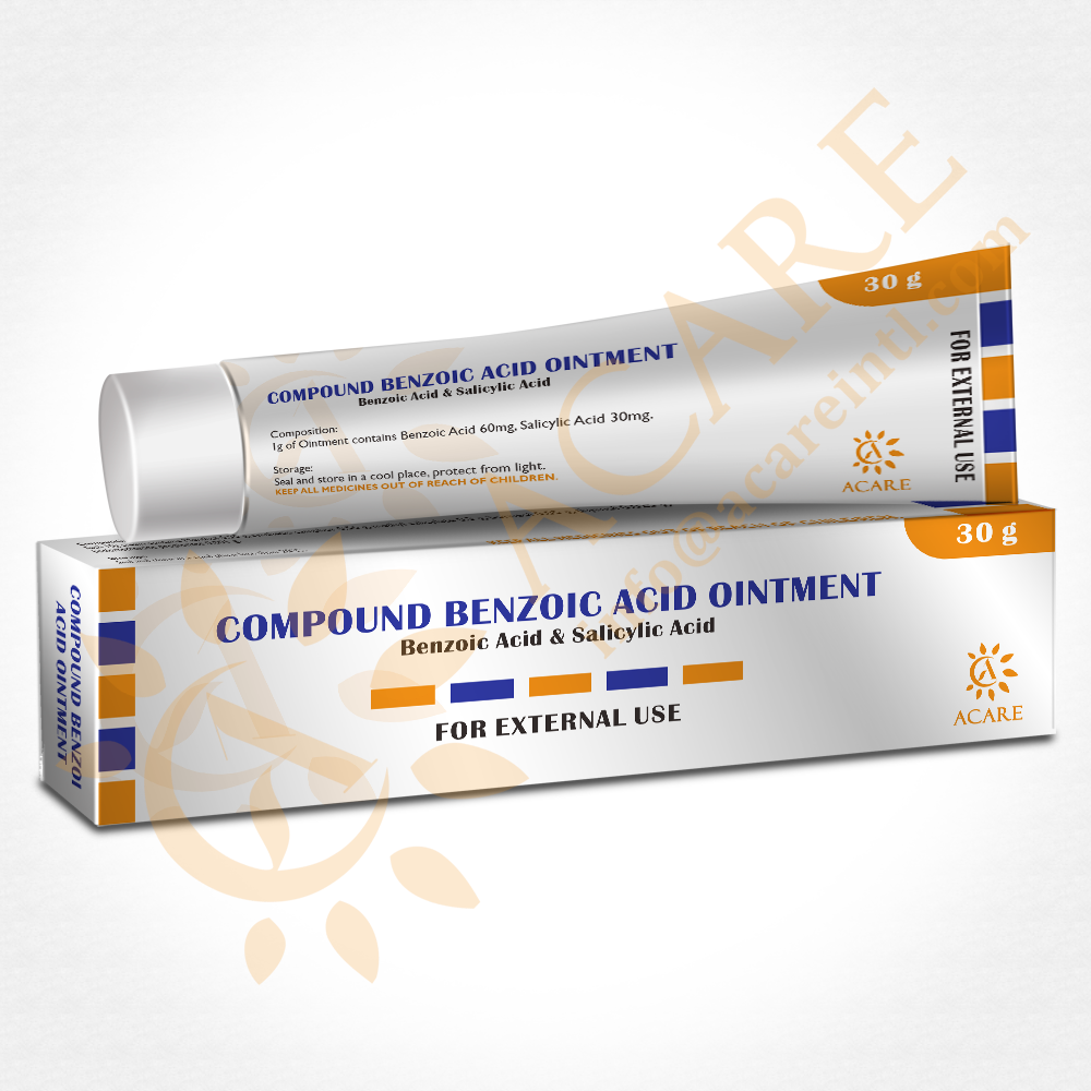 Compound Benzoic Acid Ointment (Benzoic Acid & Salicylic Acid)Acare Intl