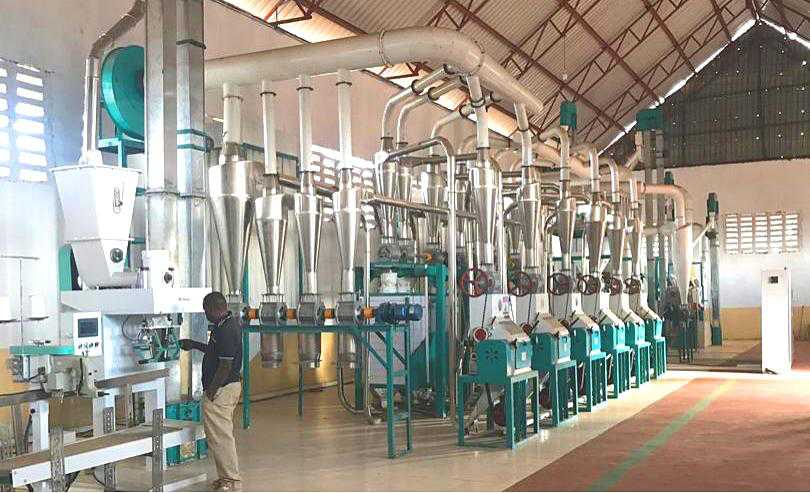 50t maize mill machine in Tanzania