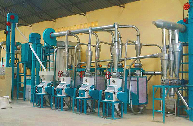 30T/24H maize mill machine 