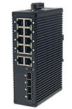 8 Ports Managed Industrial PoE Switch