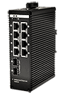 8 Port Gigabit  Managed Industrial Switch with 2 SFP,benchu-group