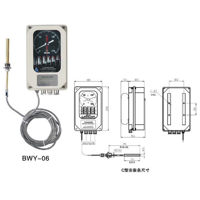 BWR-04 transformer winding temperature indicators thermometer,-Ningbo ...