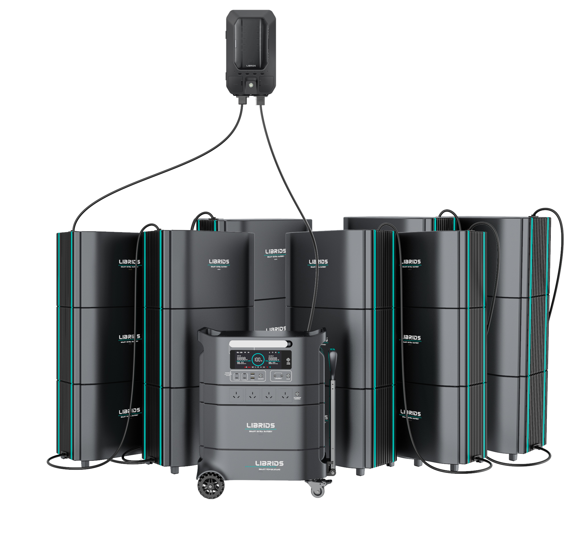 Scalable to 11kW & 100kWh