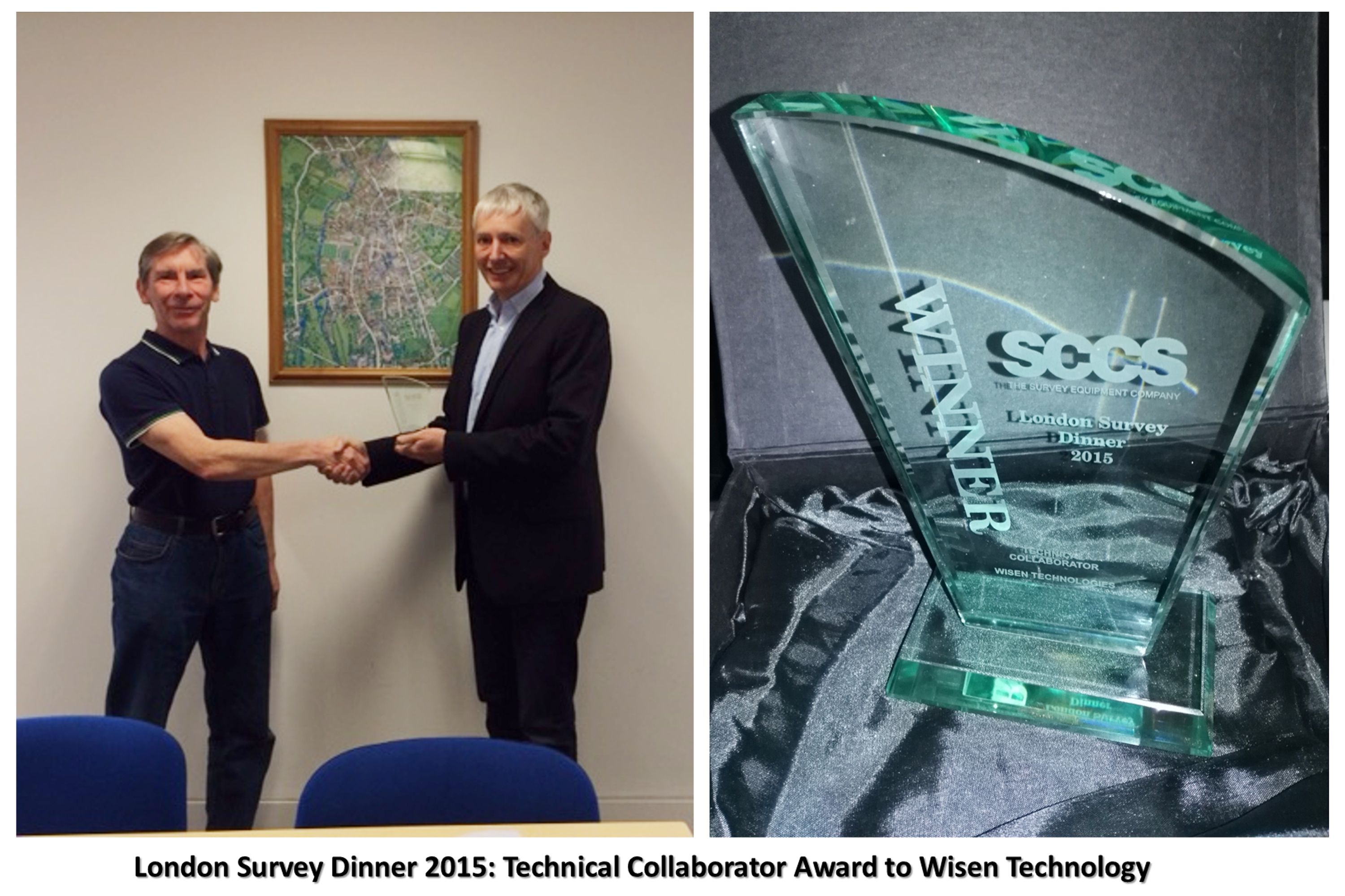 London Survey Dinner Technical Collaborator Award(2015)