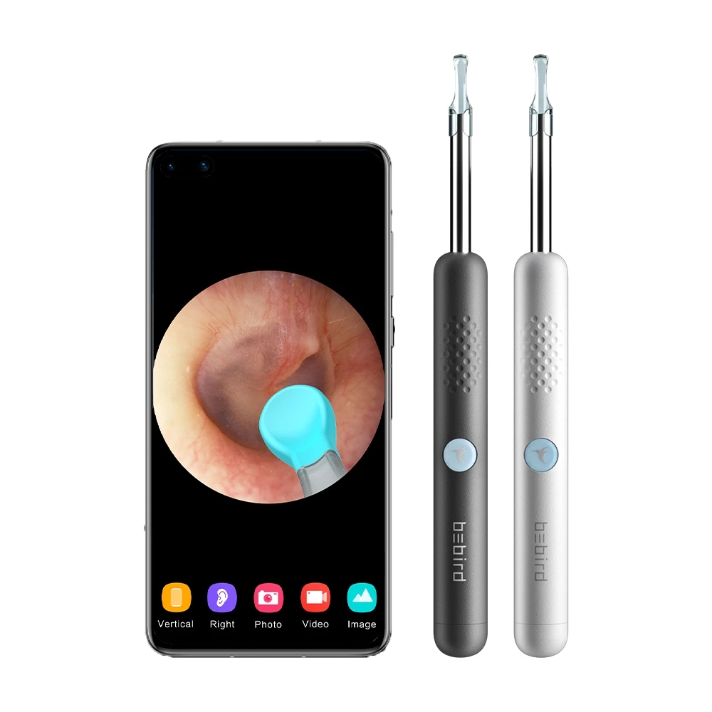 Bebird newest model R1 smart pro ear 3 in 1 endoscope 3.9mm camera ear ...