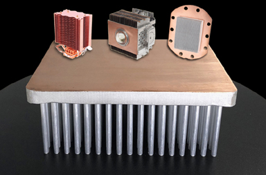 copper aluminum clad radiators