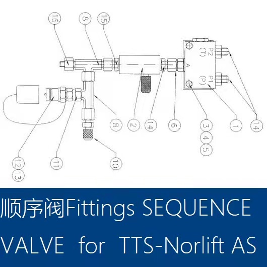 FittingsSEQUENCEVALVEforTTS-NorliftASDRWGNo.A3-9485-1