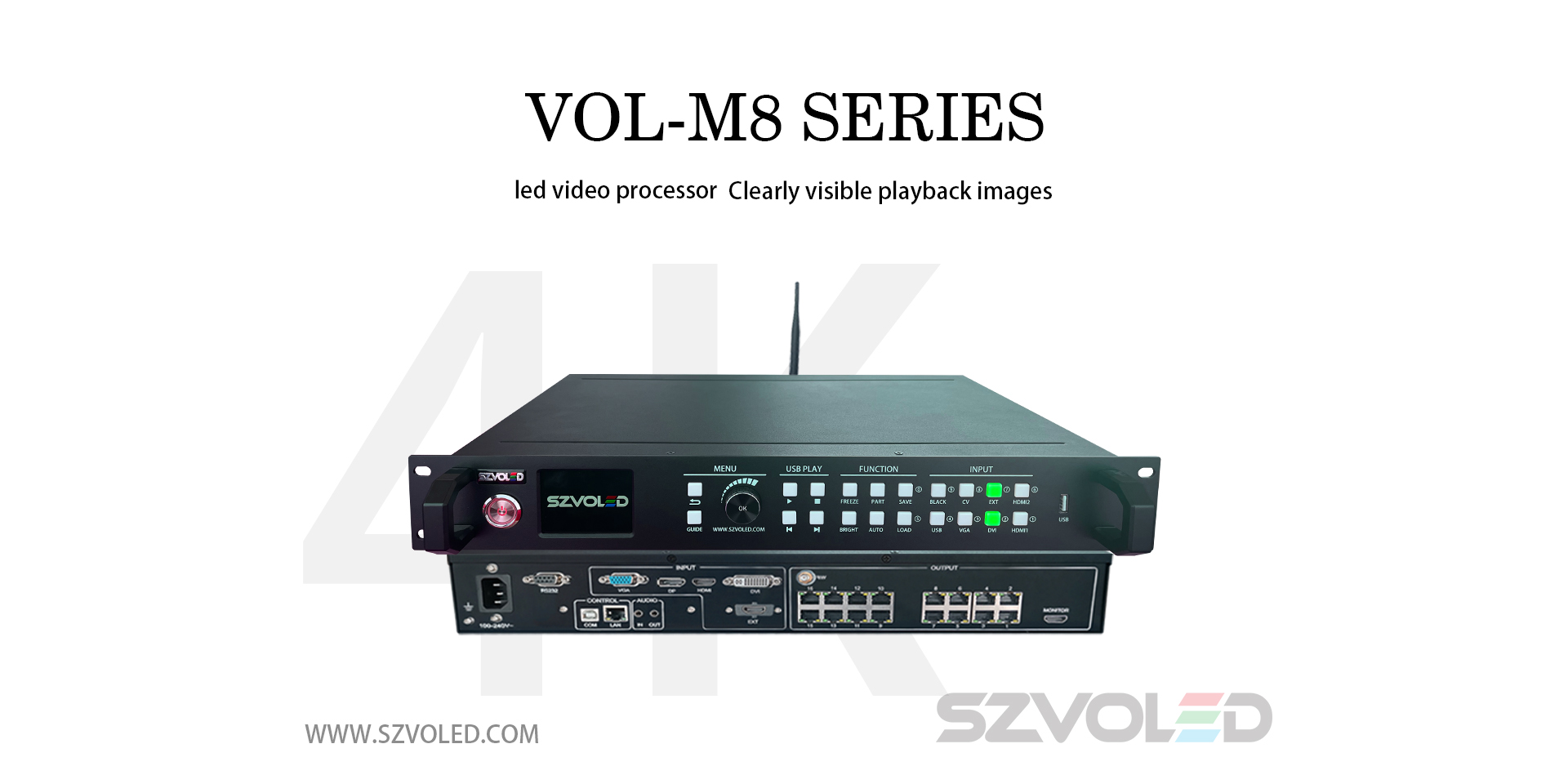VOL-M8 Video Processor