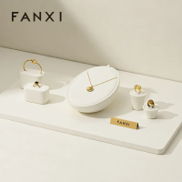 FANXIfactorycreamcolourjewelrydisplay