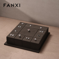 FANXIbrowncolourmicrofiberjewelrydisplay-5