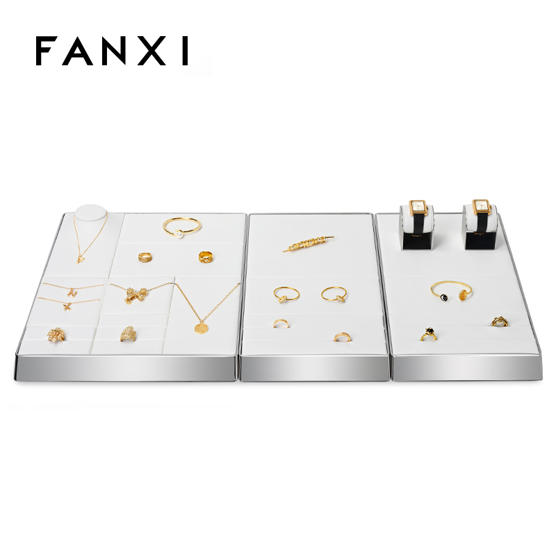 FANXIhotsalemetalframewhiteleatherjewelry_yy-1