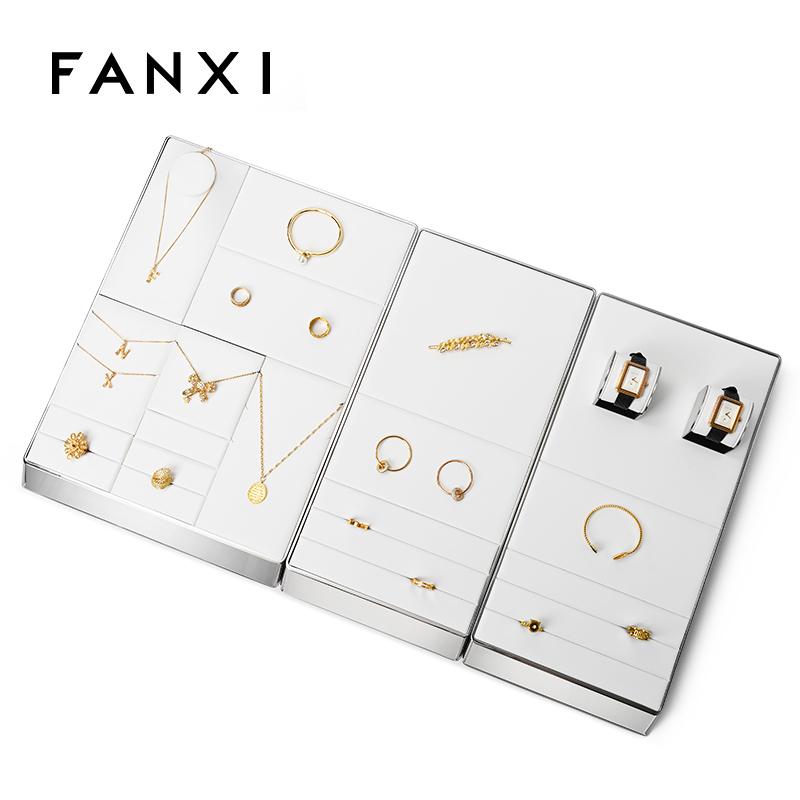 FANXIhotsalemetalframewhiteleatherjewelry_yy-3