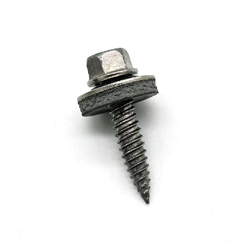 Bi metal stitching screw