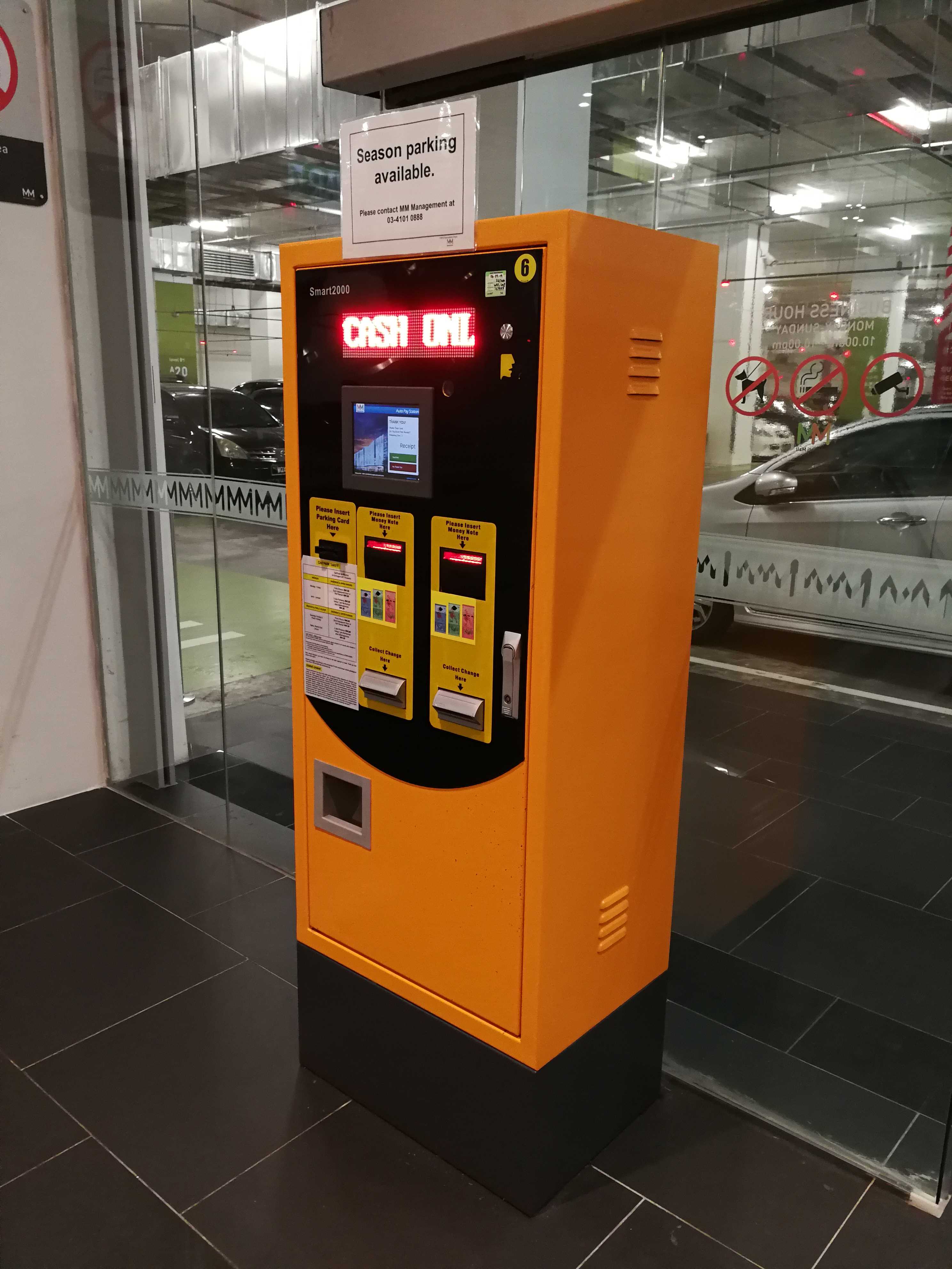 Excelsoo Case Reference: 1Borneo Hypermall Smart2020 Parking Pay on Foot AutoPay Machine-1
