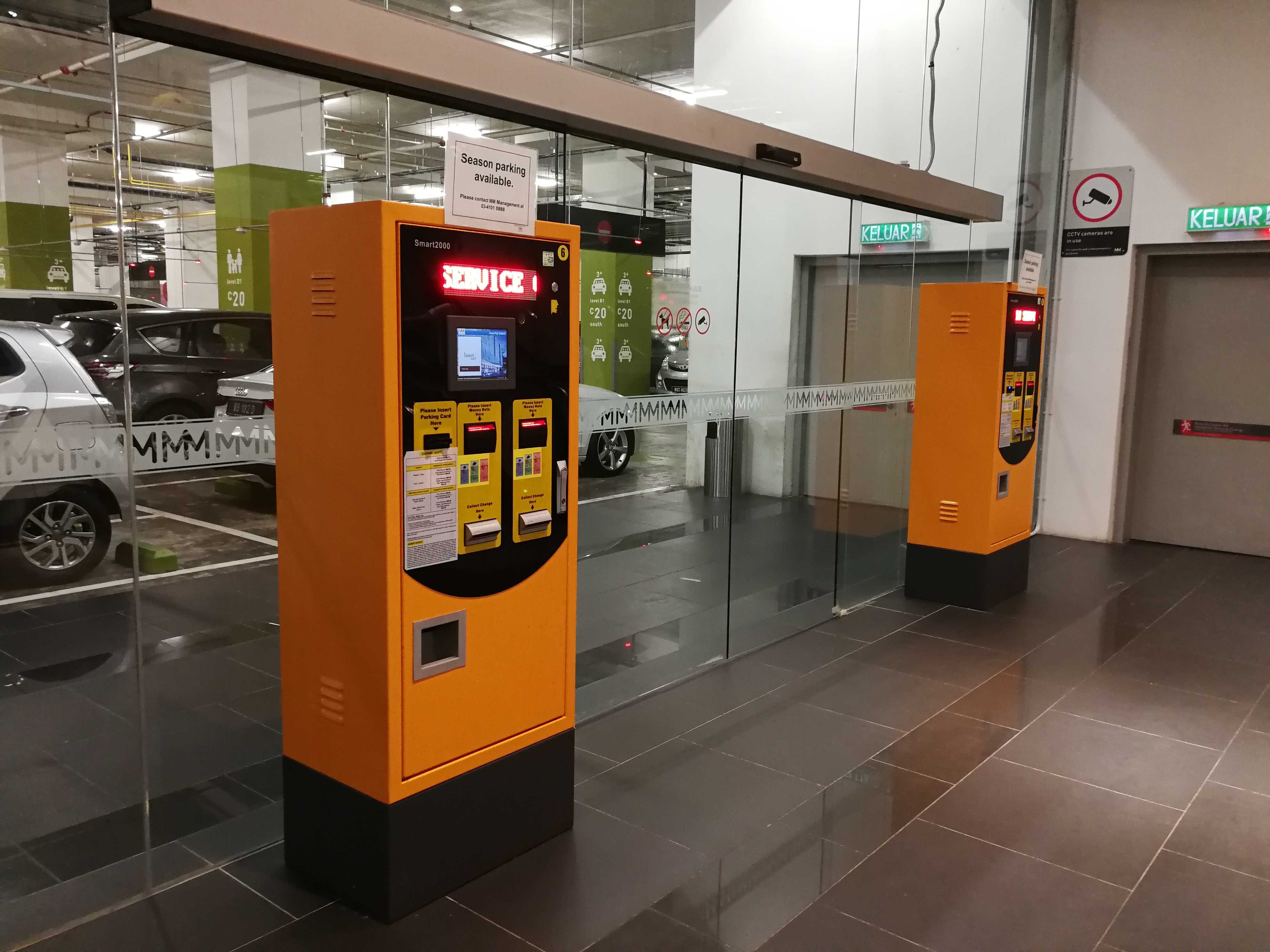Excelsoo Case Reference:1Borneo Hypermall Smart2020 Parking Pay on Foot AutoPay Machine-2
