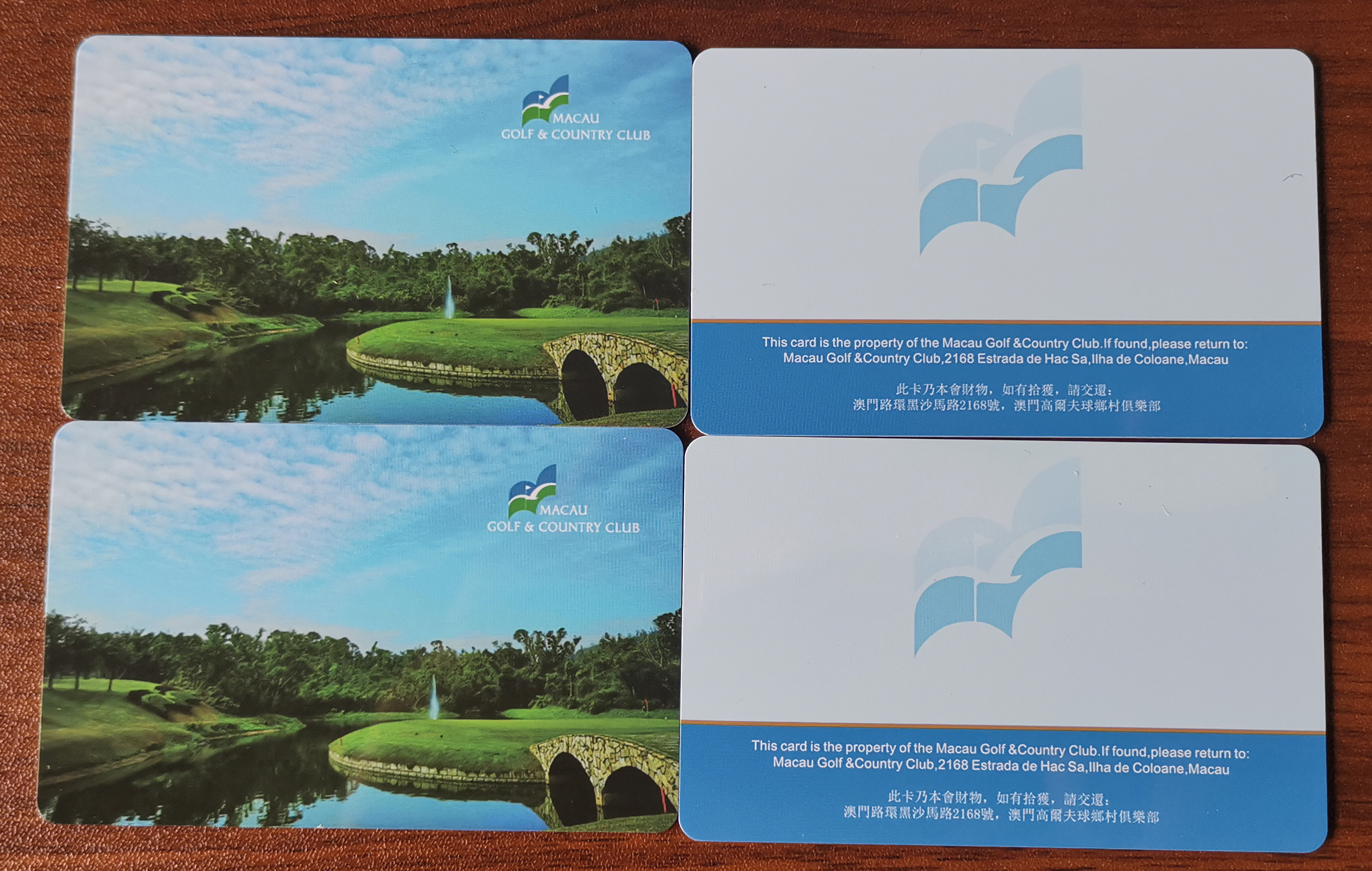 Excelsoo Cases Reference: Macau Golf & Country Club Long Range UHF Parking System Card for VIP User