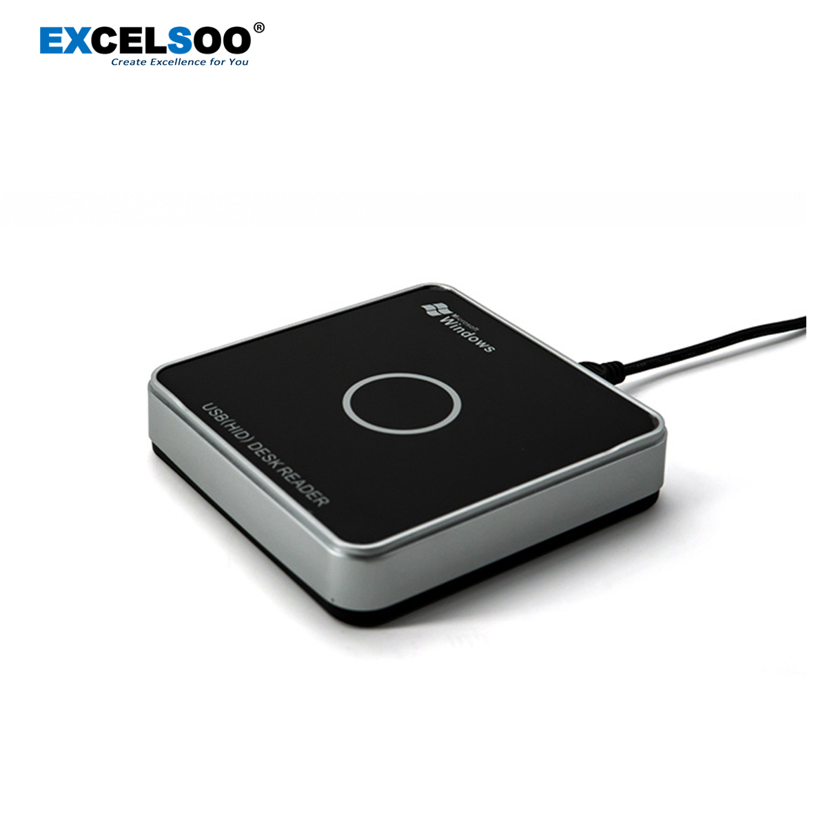Excelsoo CHAFON built-in 10dBi circular polarized antenna uhf rfid counter antenna USB Manage Readers XR-400
