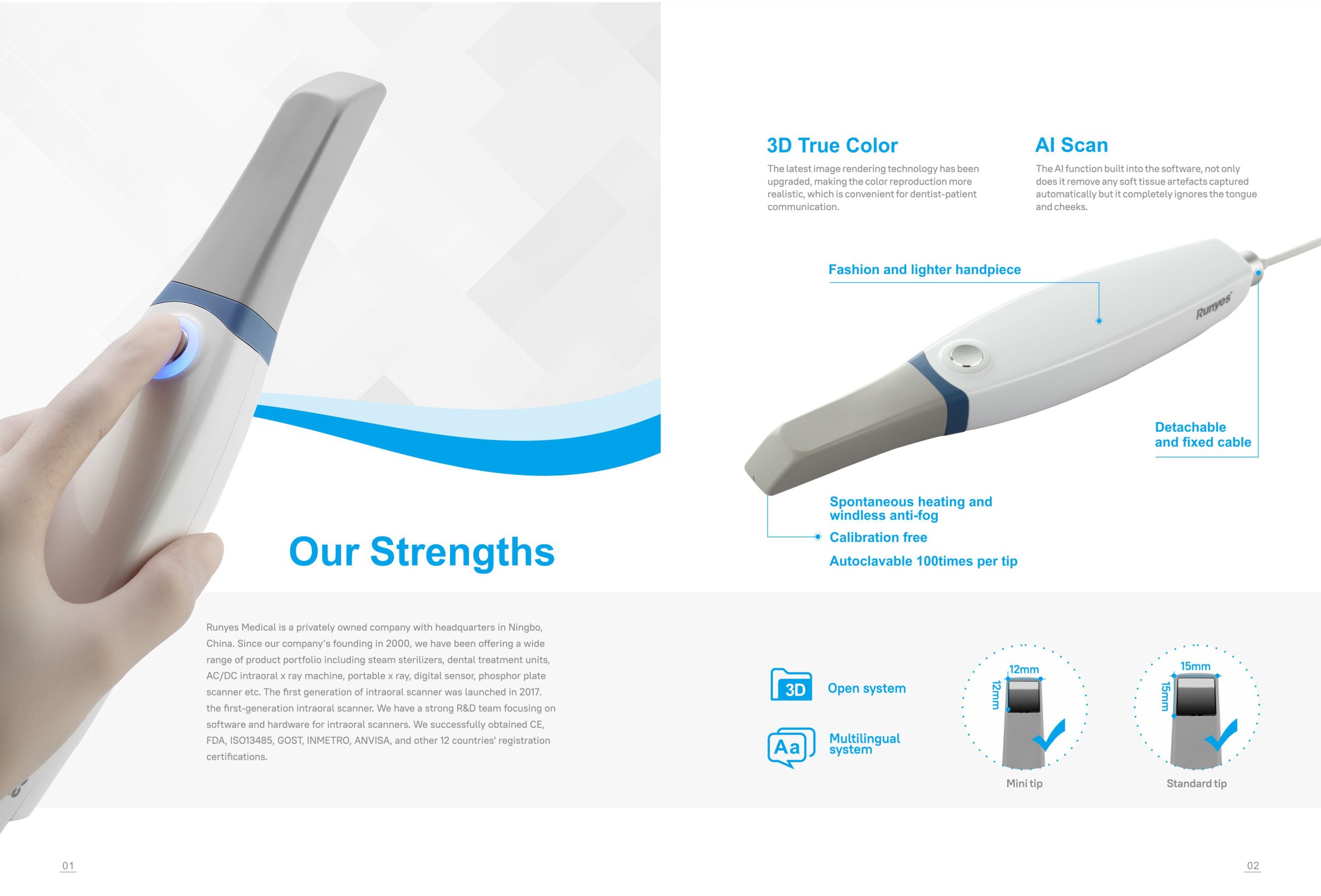 Runyes Intraoral scanner 3DS V3-BIOLABK INTERNATIONAL TECHNOLOGY LIMITED