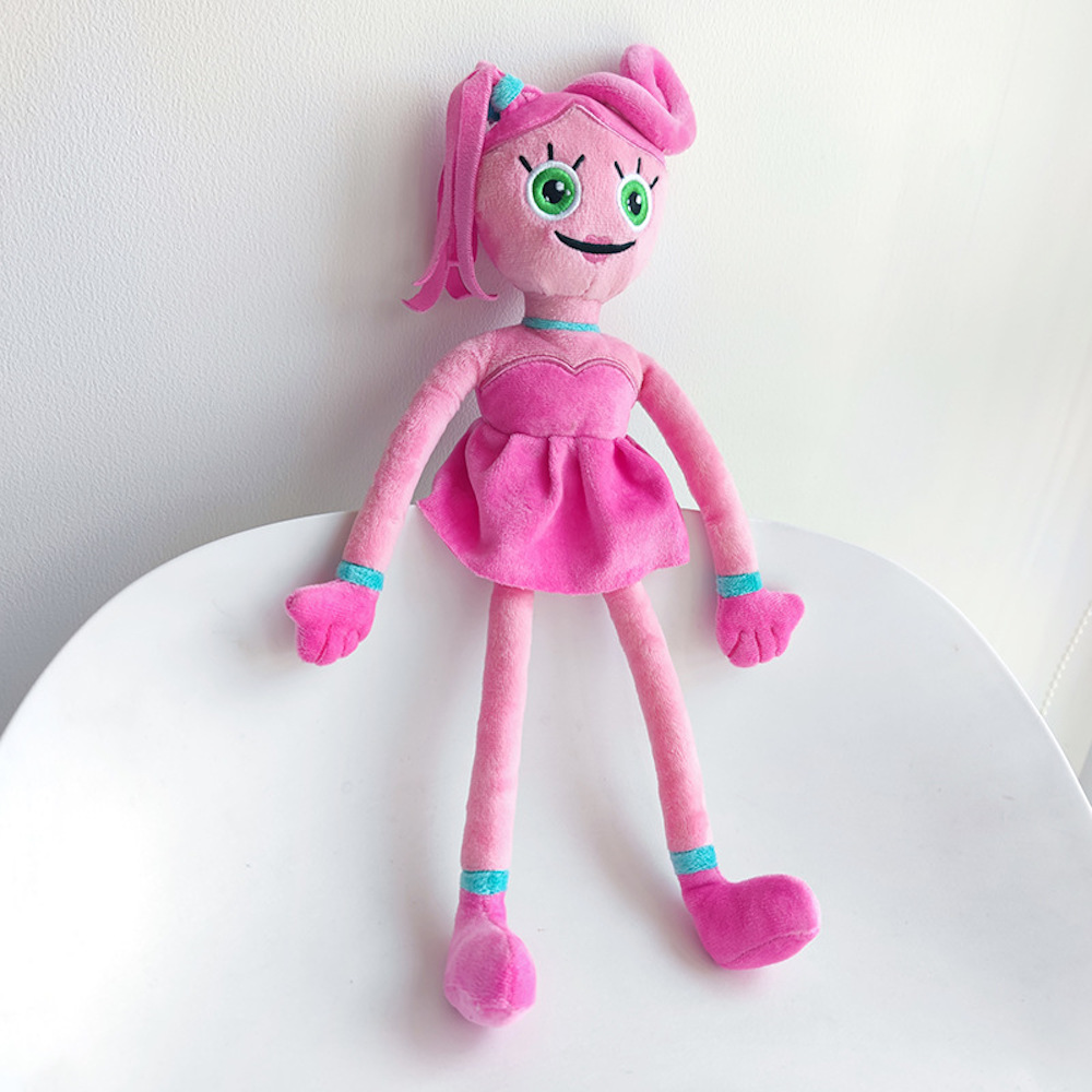 Pink Mommy Long Legs Plush Toys, Horror Game Dolls, Presentes para