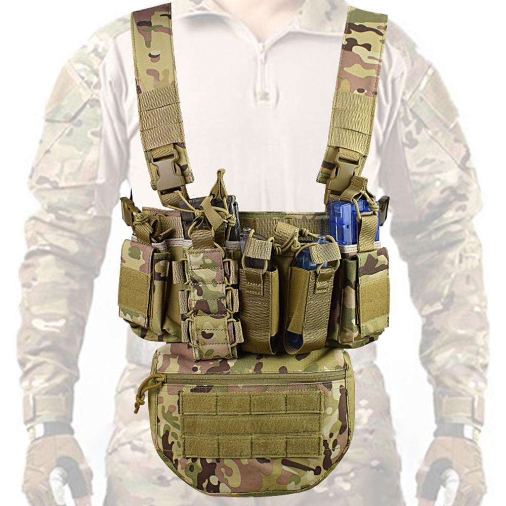 Actionunion Tactical MK3 Chest Rig Vest Molle Airsoft Combat Vest ...