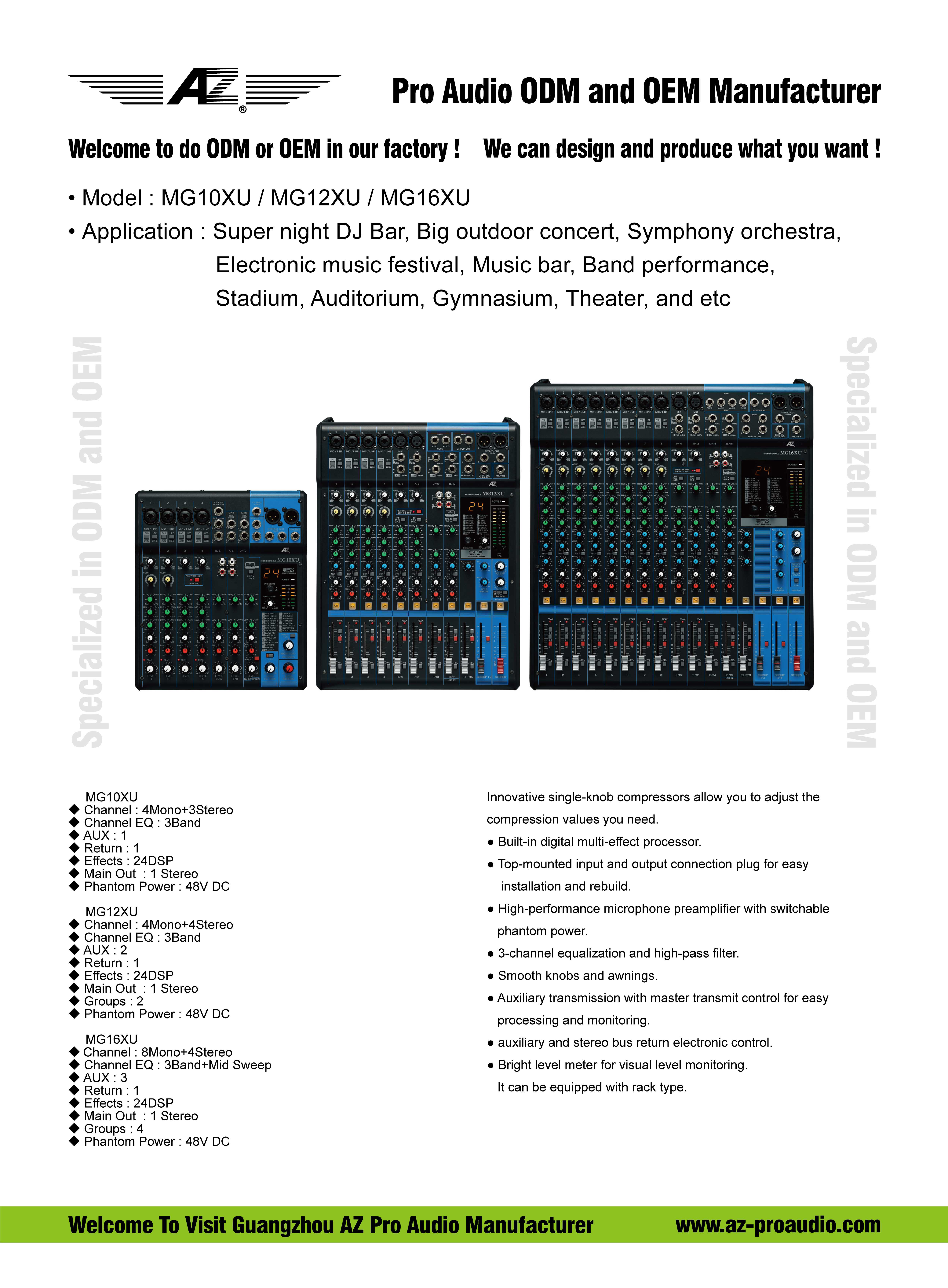 Mixer-MG-series