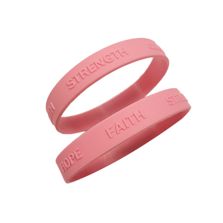 Lauren's Hope Activewear Sport Silicone Bracelet Replacement in Light Pink