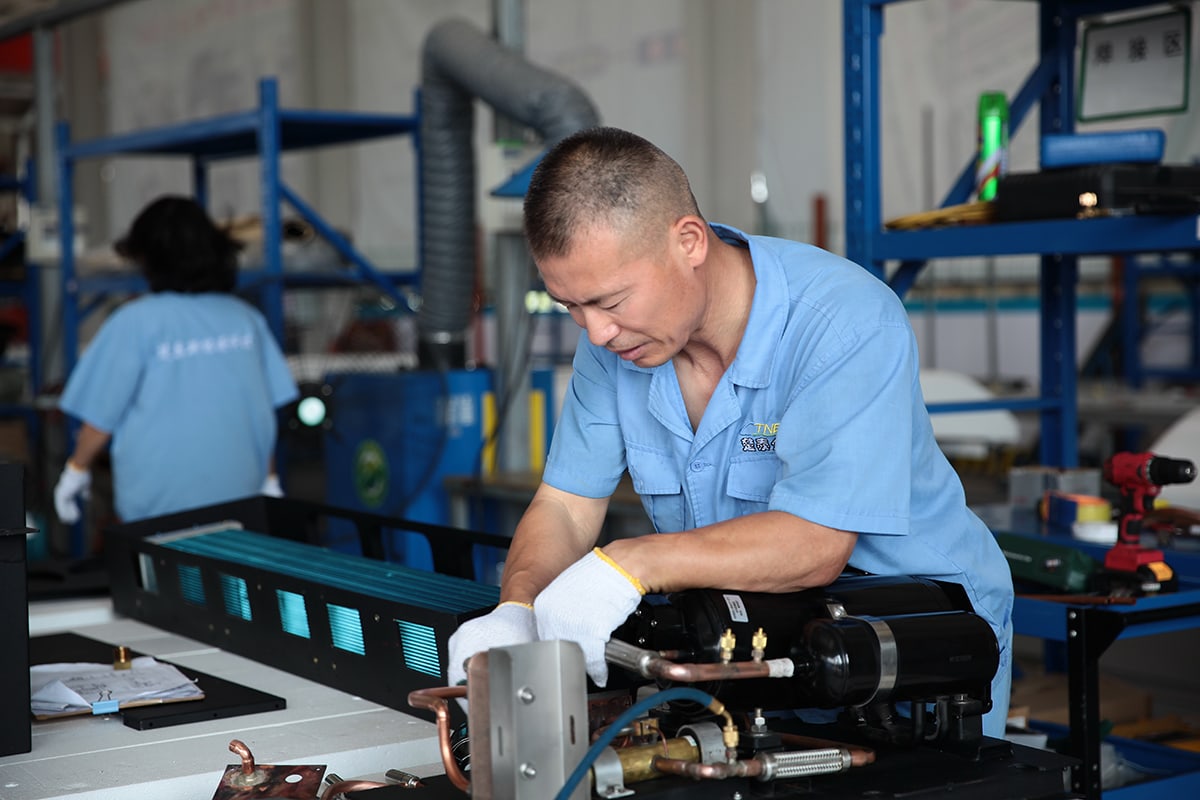 Bus Air Conditioner Production