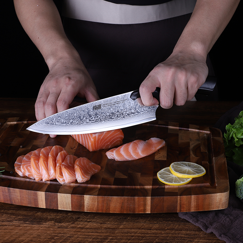 Leopard Front 8-inch Chef's Knife-Fengjin FINDKING High-end Kitchen Knife  Official Website