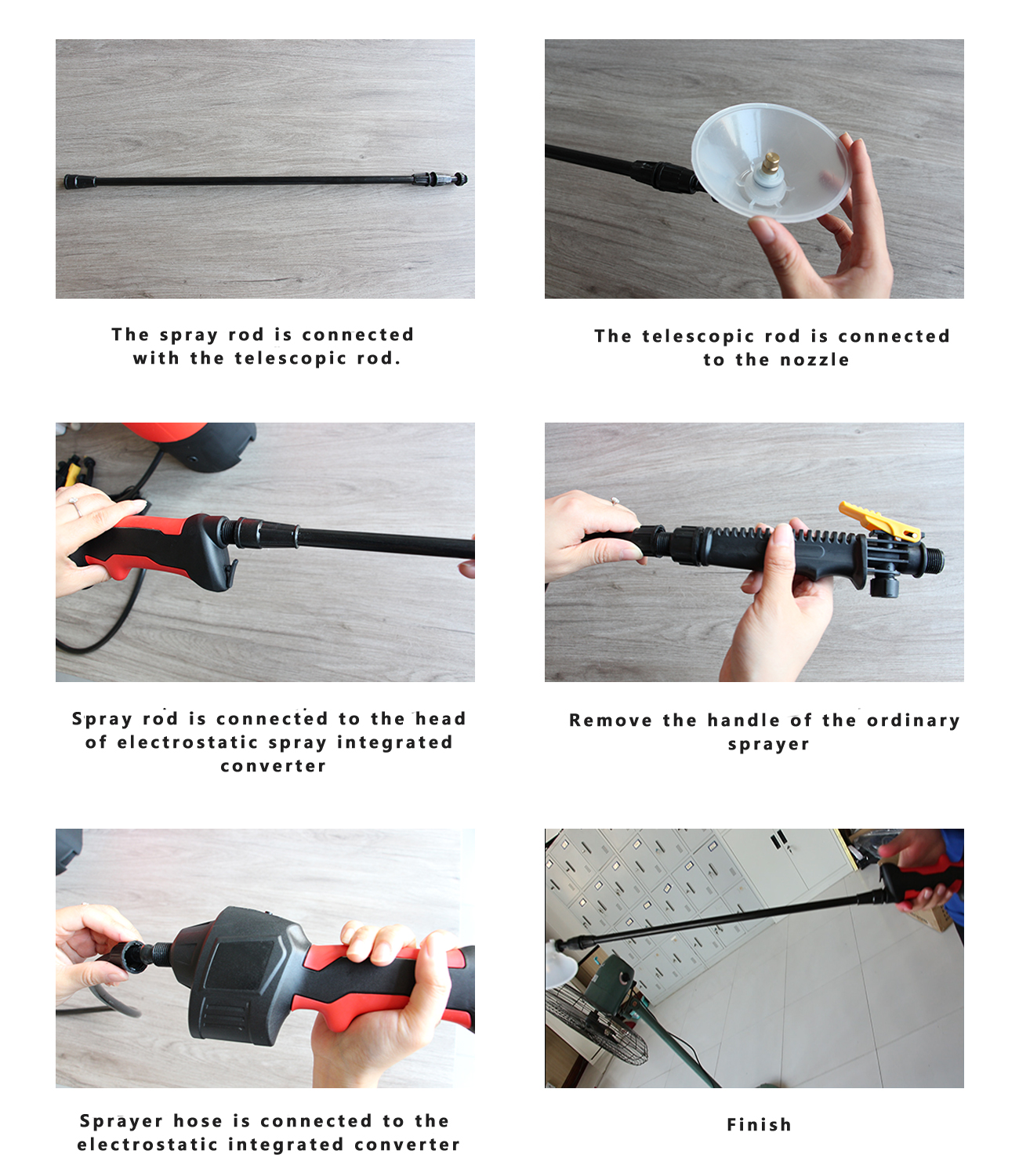 portable electrostatic sprayer