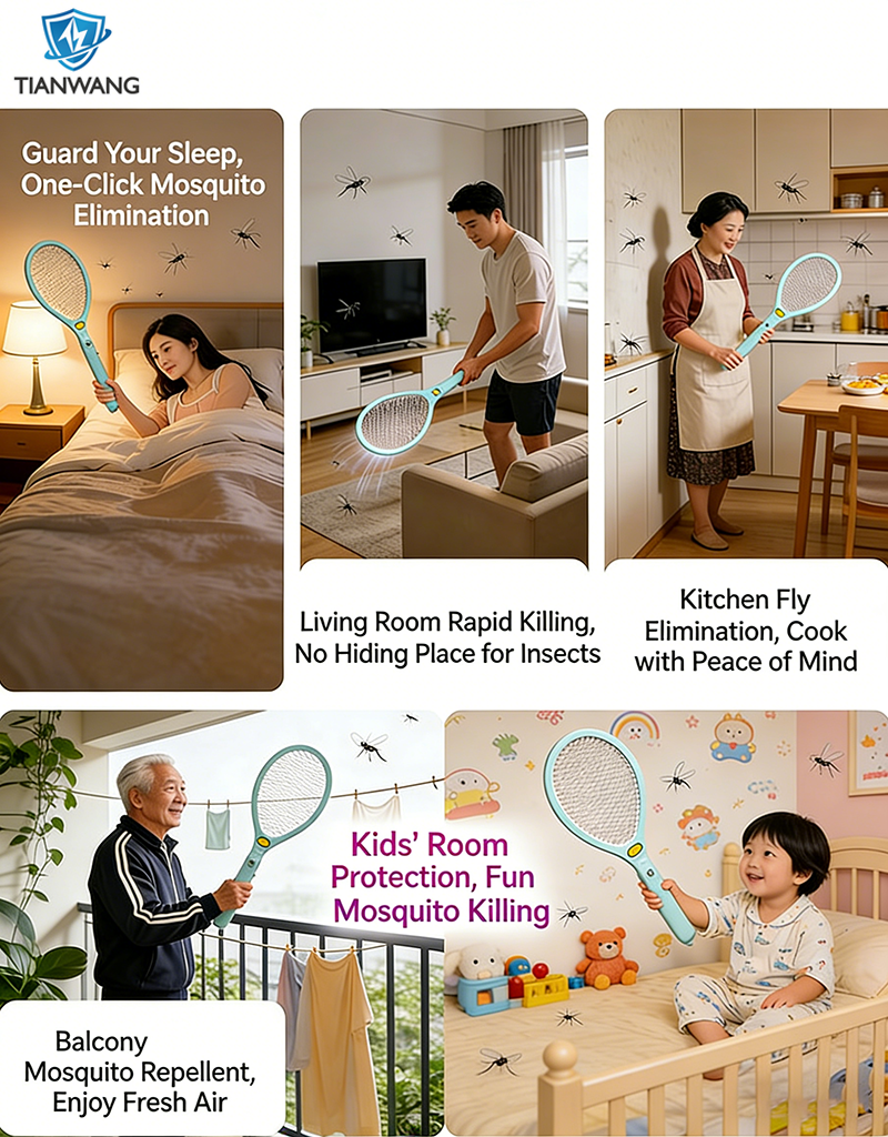 Electric mosquito racket