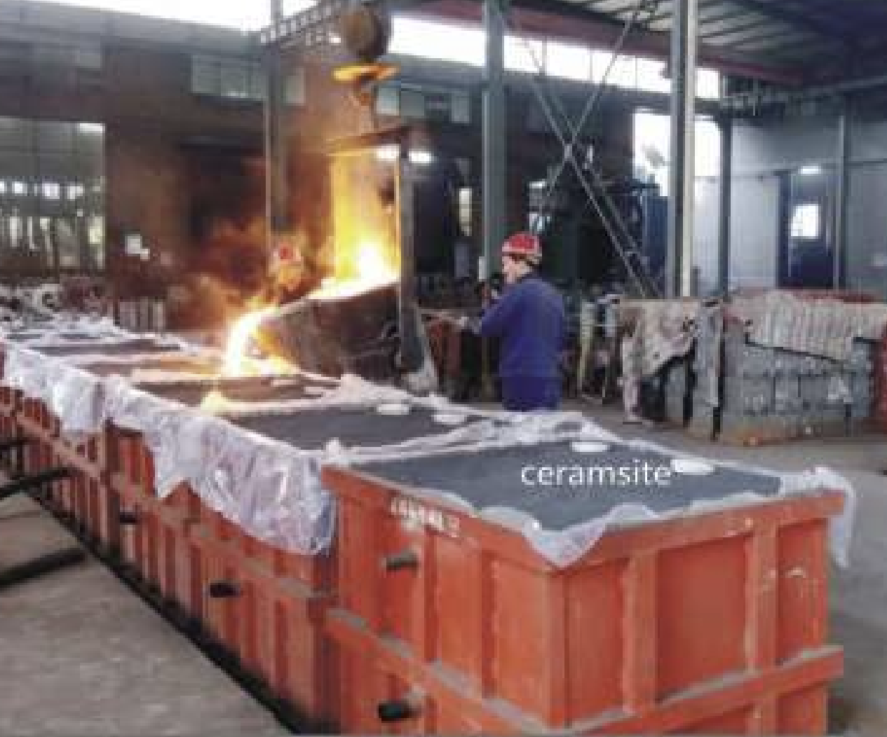 Ceramic Foundry Sand Casting Ceramic Sand Ceramsite Sand For Foundry Application Firstep 6825