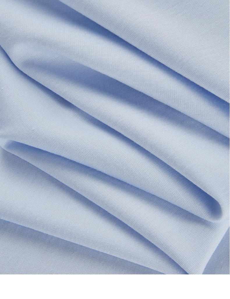 56.5% Bamboo 31.2% Recycled Nylon 12.3% Spandex Interlock Fabric 255 GSM 160cm Ne60 Soft Cool Breathable for T-Shirt Activewear - View 3