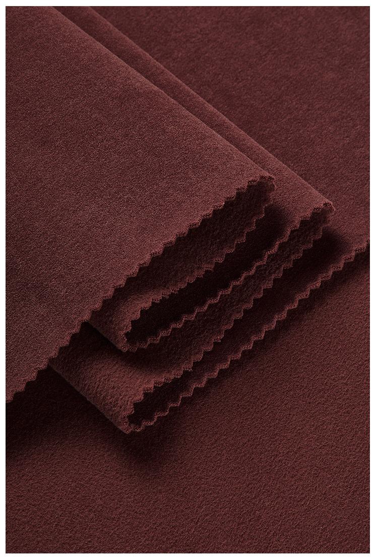 16.3% Bamboo 16.3% Organic Cotton 61.9% Recycled Polyester 5.5% Spandex 400 GSM 165cm Fleece Fabric Double Sides Brushed for Sweatshirts Pants Joggers Leggings Sportswear Yoga Clothing - View 8
