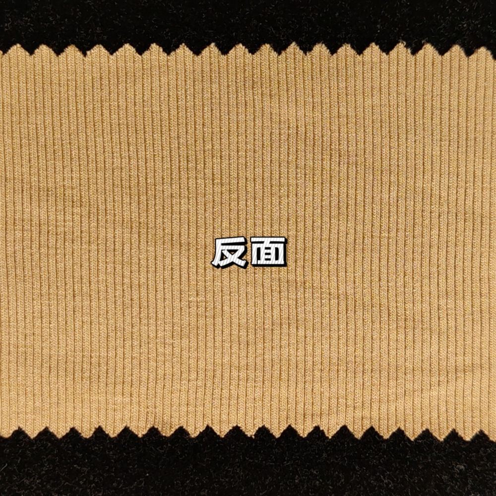 94% Organic Bamboo 6% Spandex Rib 2x2 Fabric 260 GSM 140cm Super Soft Fine Rib Knit for T-Shirt Loungewear - View 4