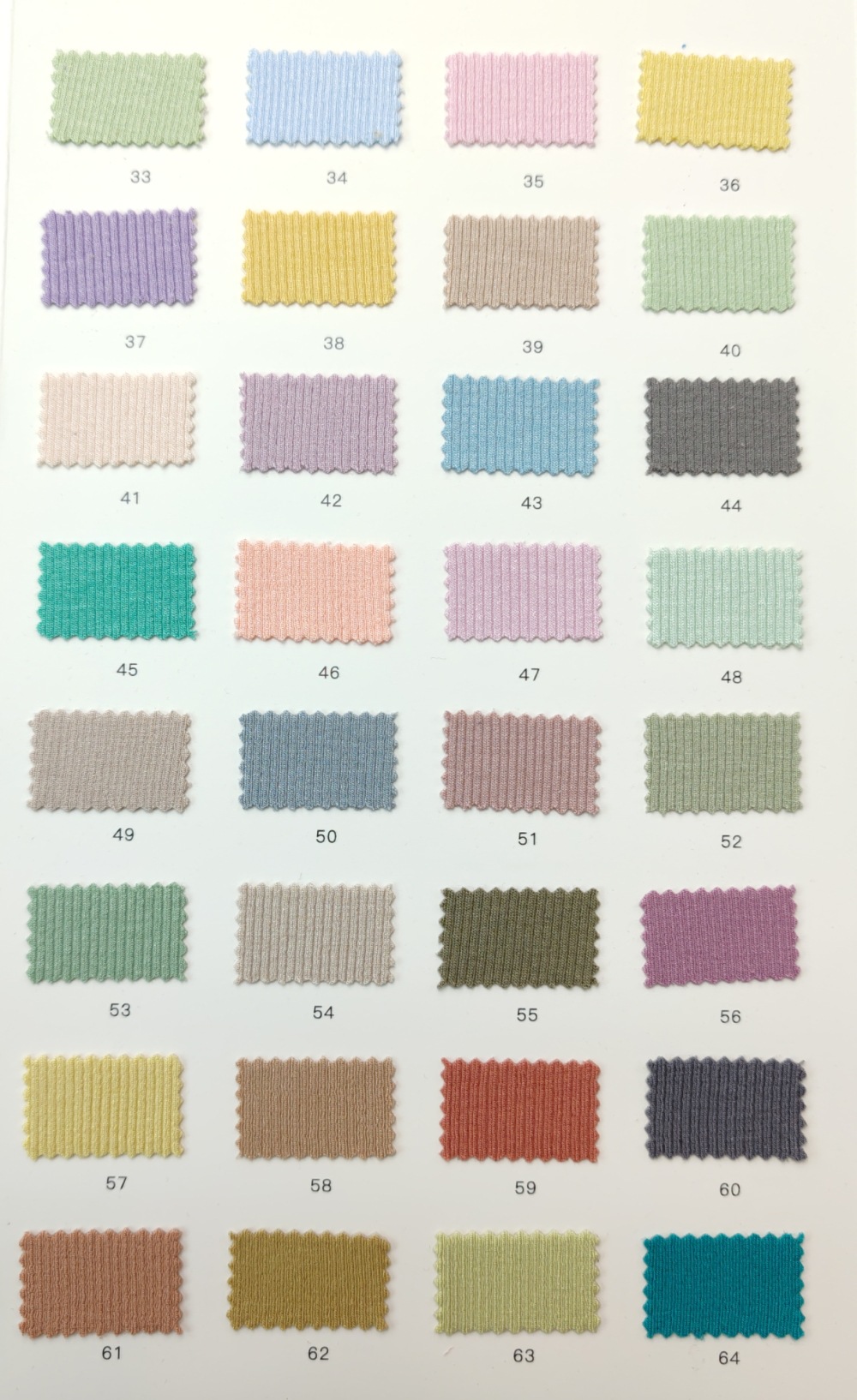94% Organic Bamboo 6% Spandex Rib 2x2 Fabric 260 GSM 140cm Super Soft Fine Rib Knit for T-Shirt Loungewear - View 8
