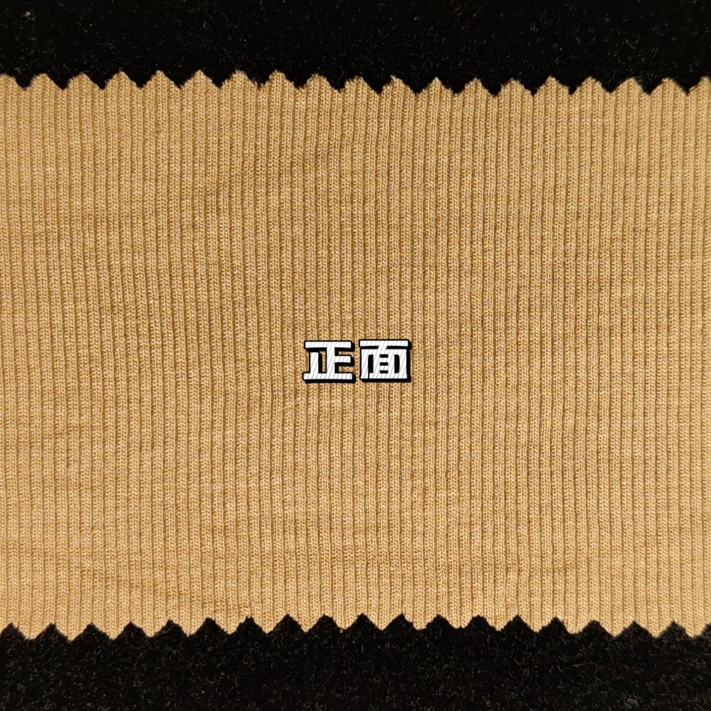 94% Organic Bamboo 6% Spandex Rib 2x2 Fabric 260 GSM 140cm Super Soft Fine Rib Knit for T-Shirt Loungewear - View 2