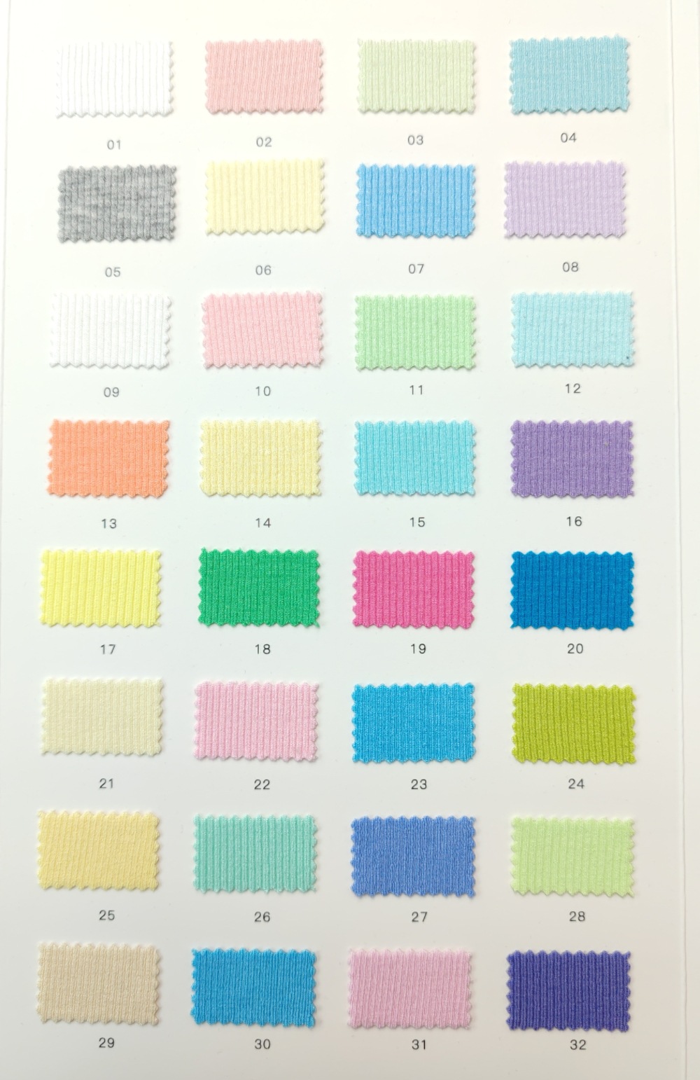94% Organic Bamboo 6% Spandex Rib 2x2 Fabric 260 GSM 140cm Super Soft Fine Rib Knit for T-Shirt Loungewear - View 6