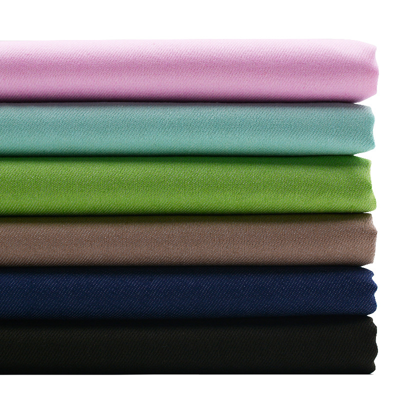 65% organic cotton30%Polyester5%Spandex twill fabric 200 GSM soft organic cotton Denim style stretch twill fabric for Jacket casual outerwear workwear - View 6