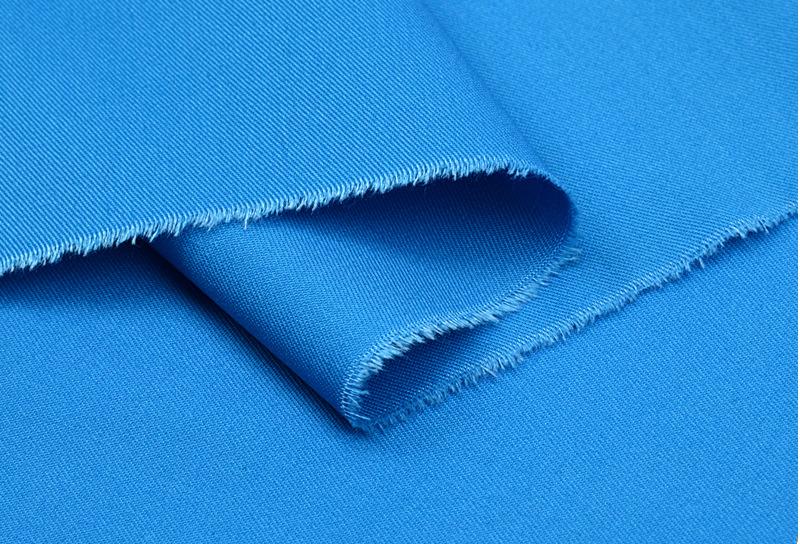 32% organic cotton65%Polyester3%Spandex twill fabric 160 GSM stretch twill fabric for professional workwear - View 3
