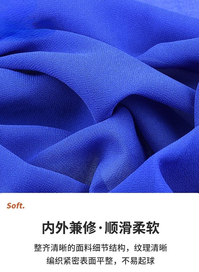 100% Polyester 75 GSM Super Breathable Georgette Fabric for Spring and Summer Shirts Dresses
