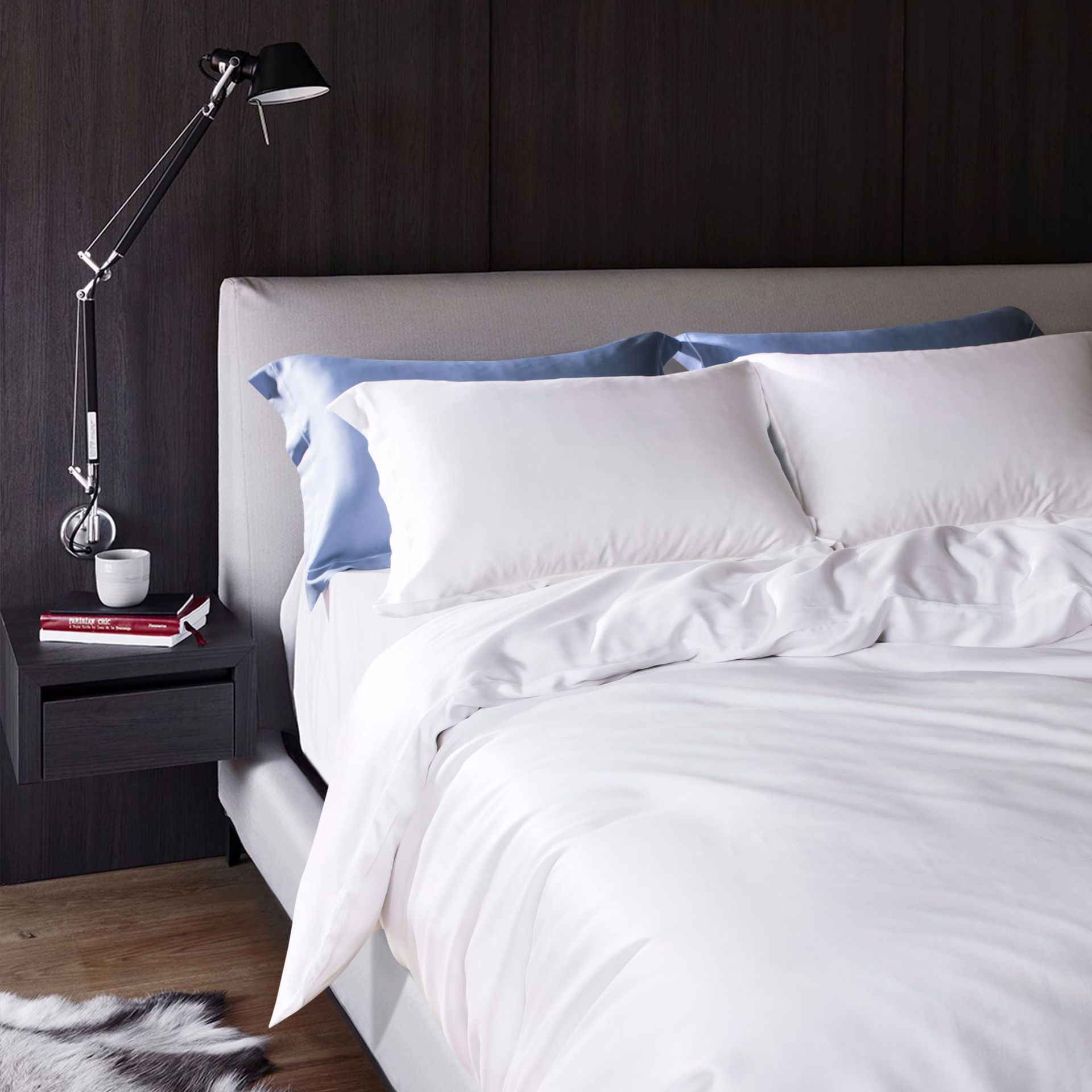 100% tencel 120 GSM 250cm Lenzing Tencel smooth satin woven fabric Lyocell fabric for cool and breathable bedding - View 7