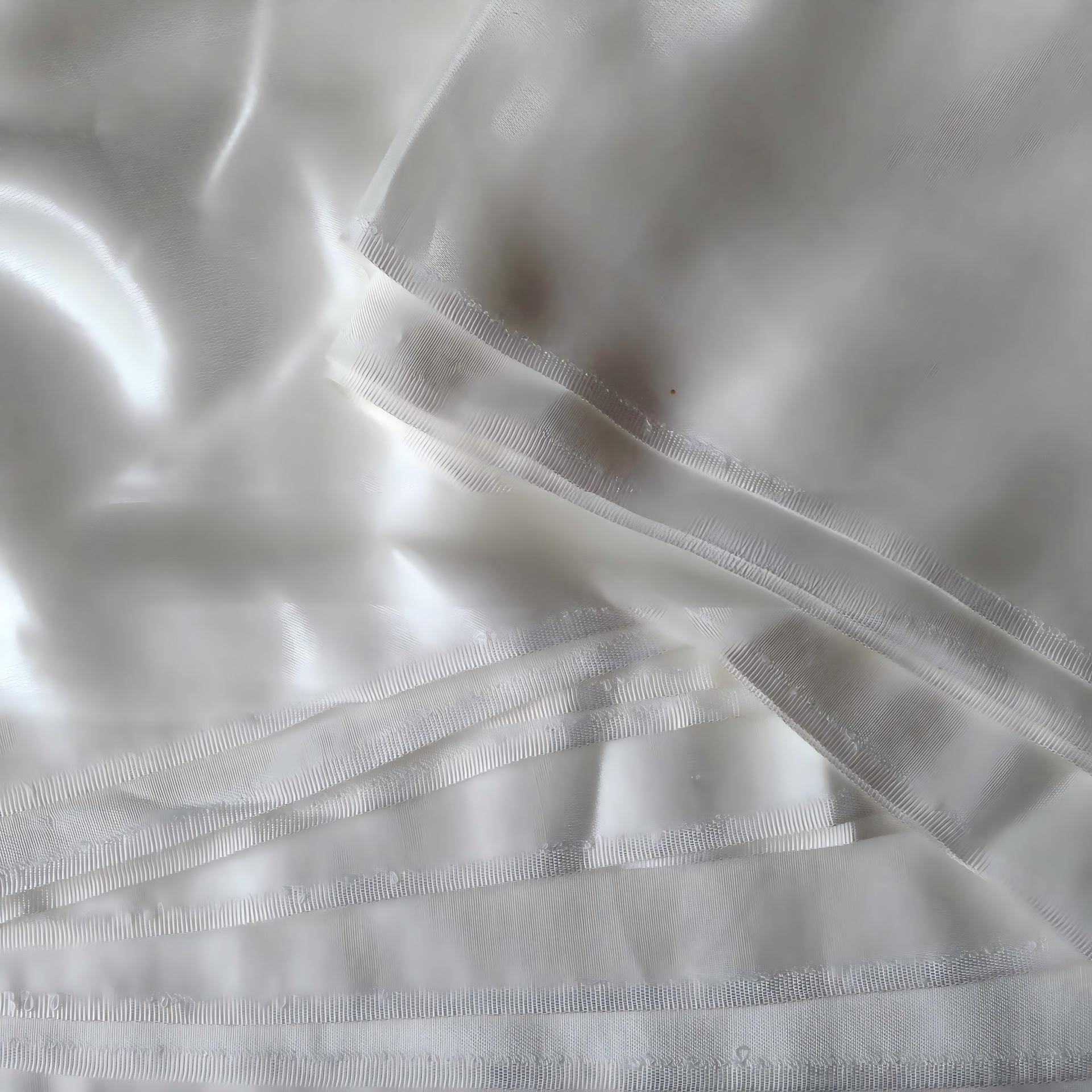 25% Silk 75% Cotton 19mm Satin Blend Fabric – Luxe Drape for Wedding Dresses, Shirts & Sleepwear - View 2