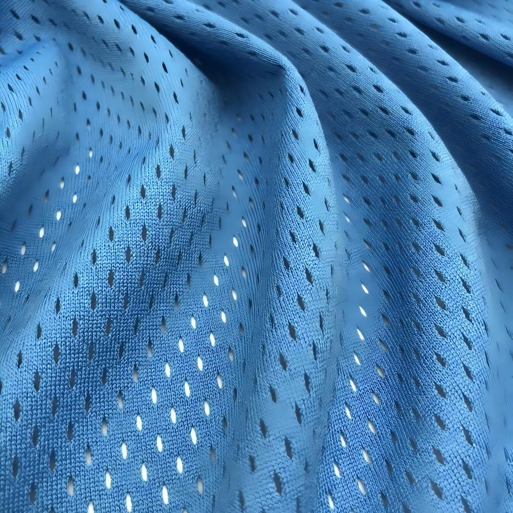 100% Recycled Polyester 200 GSM Big-Eye Dry Fit Mesh Fabric | Ultra-Breathable, Quick-Dry & Eco-Friendly for High-Performance Sports Activewear - View 8