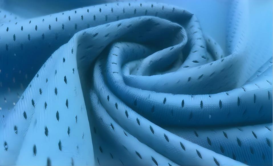 100% Recycled Polyester 200 GSM Big-Eye Dry Fit Mesh Fabric | Ultra-Breathable, Quick-Dry & Eco-Friendly for High-Performance Sports Activewear