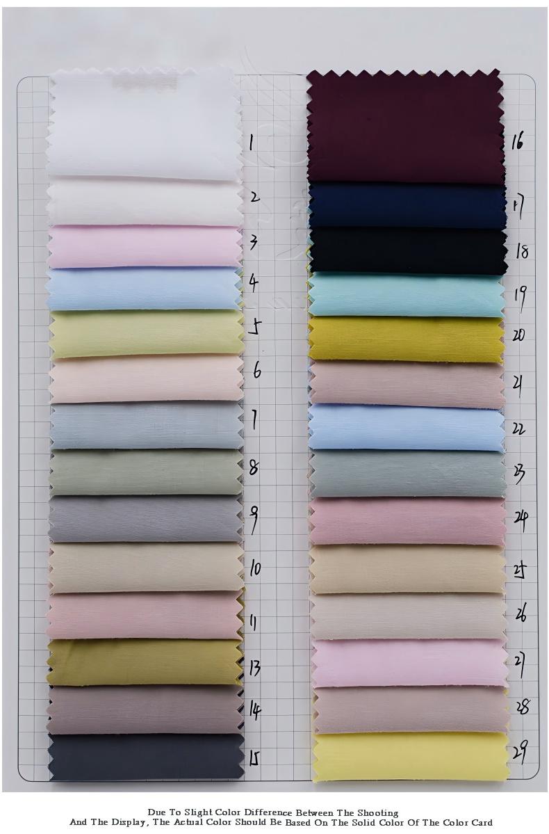 100% Organic Cotton Plain Weave Fabric 100GSM 20x20s Lightweight, Breathable Fabric for Premium summer shirts, relaxed-fit button-downs, unisex basics, and eco-friendly workwear. - View 8
