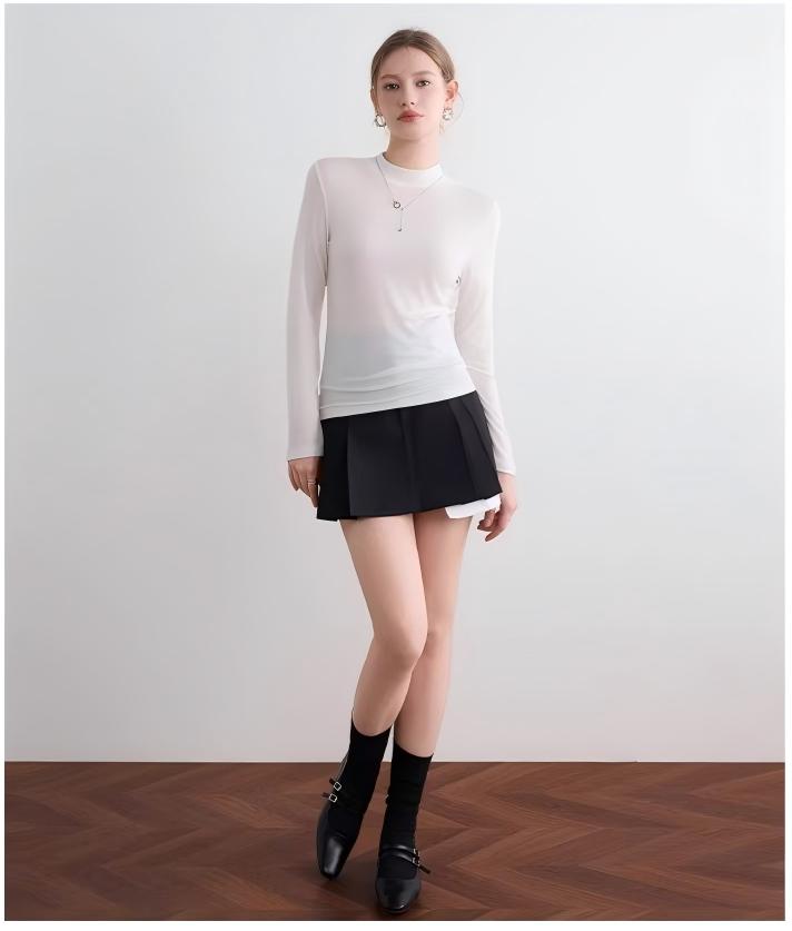Luxury Soft 150 GSM 1*1 Rib Knit Fabric 51% Acrylic 37% Lylcell 7% Mulberry Silk 5% Spandex for Premium Camisoles Base Layers - View 7