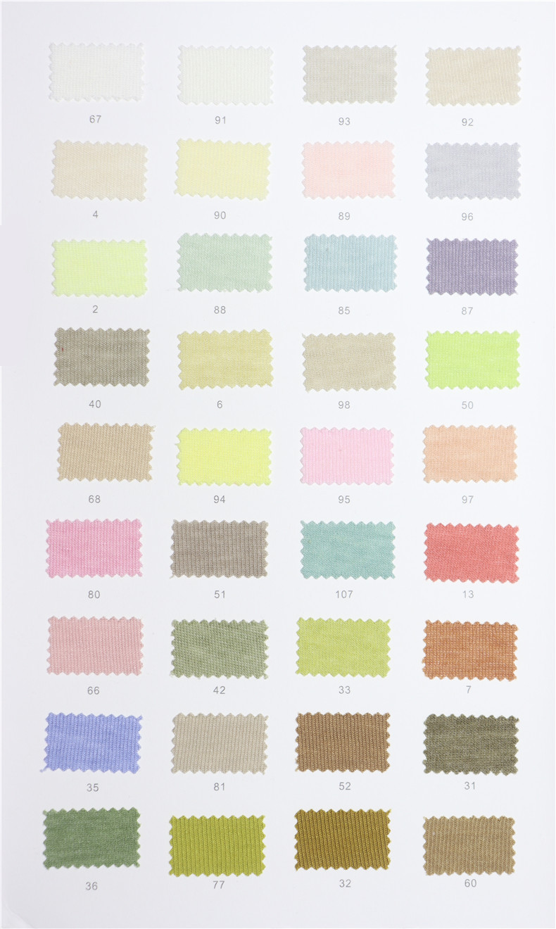 Luxury Soft 150 GSM 1*1 Rib Knit Fabric 51% Acrylic 37% Lylcell 7% Mulberry Silk 5% Spandex for Premium Camisoles Base Layers - View 4