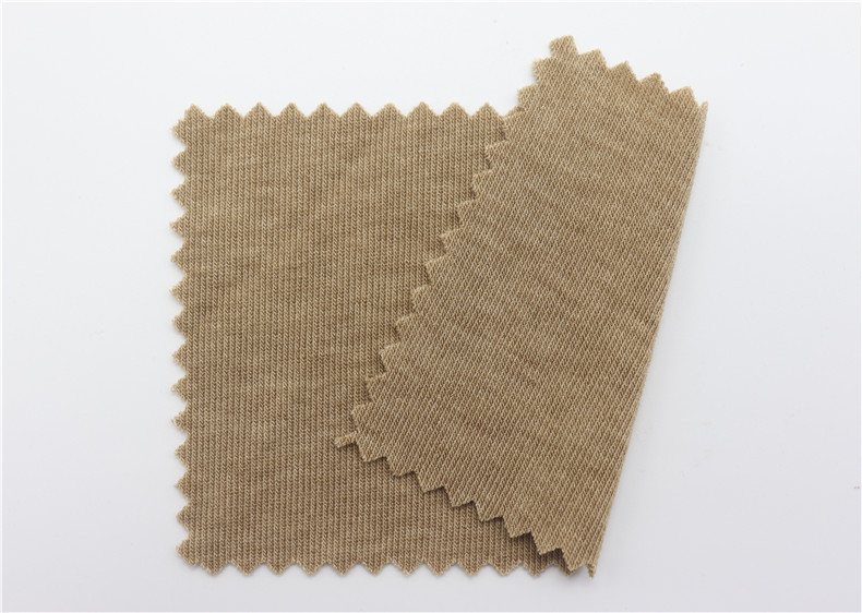 Luxury Soft 150 GSM 1*1 Rib Knit Fabric 51% Acrylic 37% Lylcell 7% Mulberry Silk 5% Spandex for Premium Camisoles Base Layers